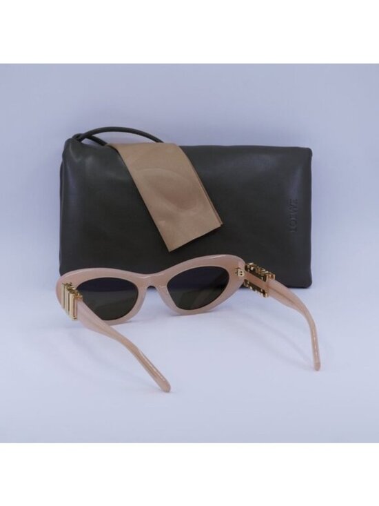 Loewe LW40156U 72E Cat Eye Sunglasses – Pink\\Brown
